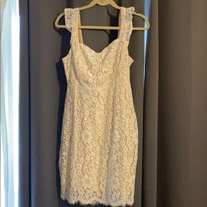 Brand new white lace VICI dress